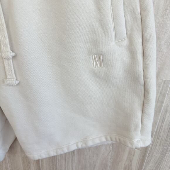The Marathon Fleece Shorts Men XL Tmc Nipsey Hussle Ivory Heavy Cotton 6” READ - Picture 4 of 14